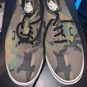 Camo vans